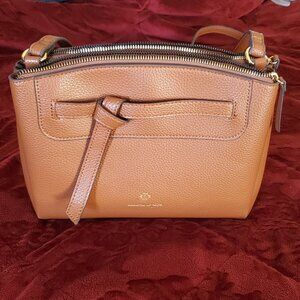 Nanette Lepore Cognac Brown Crossbody Bag Purse